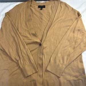 Banana Republic Camel Cardigan Sweater